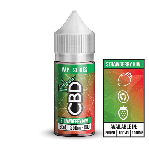  CBDFX - Strawberry Kiwi CBD Vape Juice 