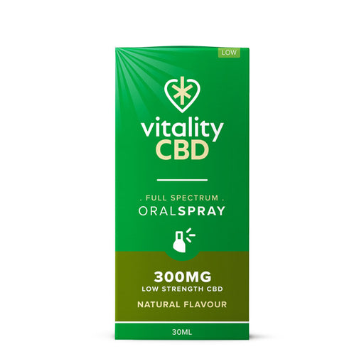 Vitality CBD - 30ml CBD Oral Spray - Natural 300mg