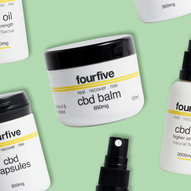 Rest, Rise and Recover with fourfivecbd
