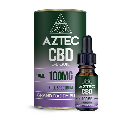 Aztec CBD - Granddaddy Purple 10ml E-Liquid - 100mg