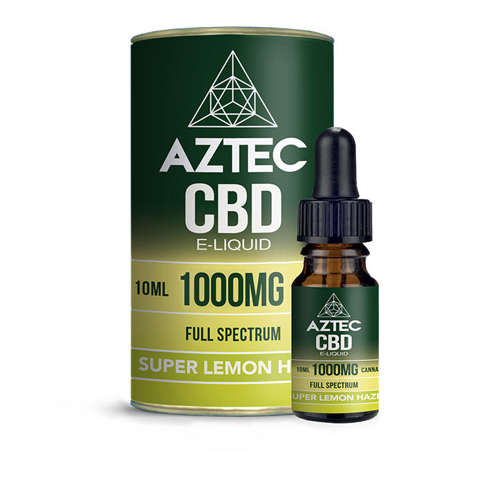 Aztec CBD - Super Lemon Haze 10ml E-Liquid - 1000mg