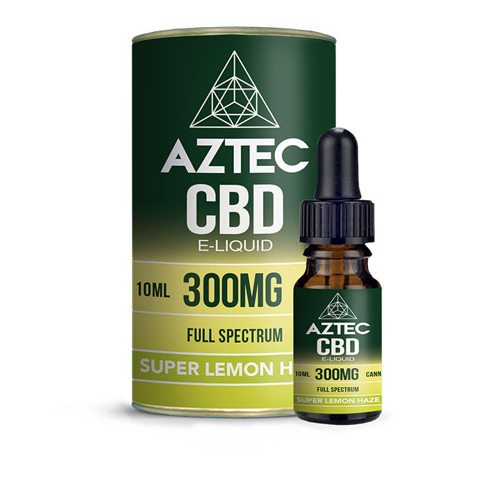 Aztec CBD - Super Lemon Haze 10ml E-Liquid - 300mg