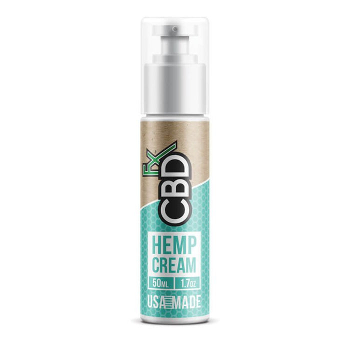 CBDfx - CBD Hemp Cream - 150mg 50ml Bottle