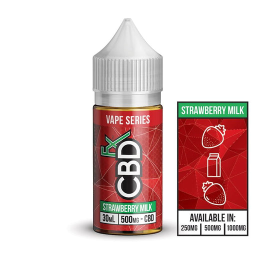 CBDfx - Strawberry Milk CBD Vape Juice