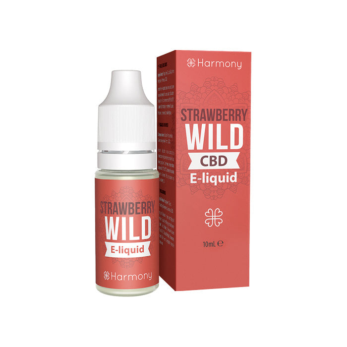 Harmony - Wild Strawberry 10ml CBD E-Liquid