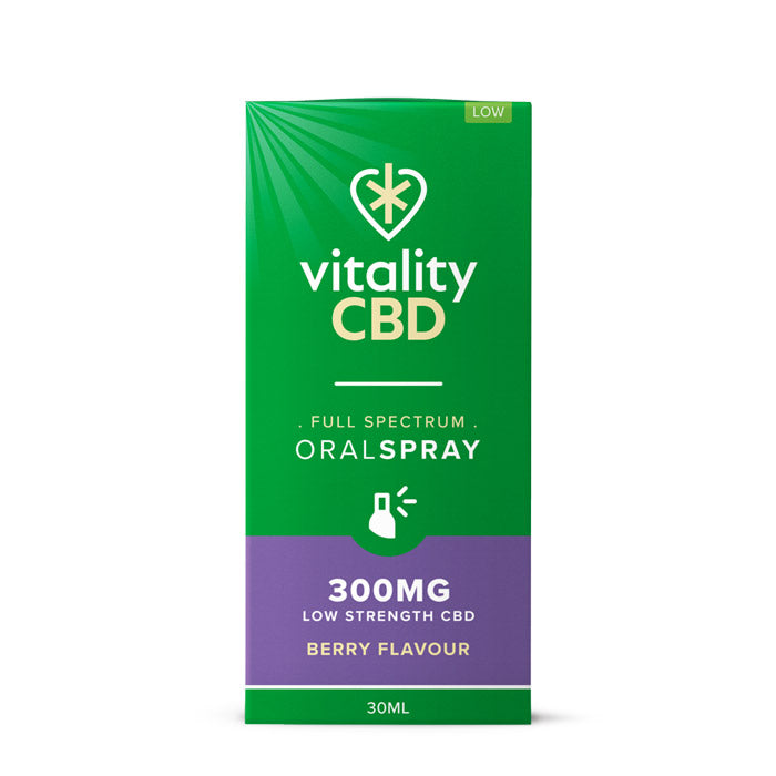 Vitality CBD - 30ml CBD Oral Spray - Berry 300mg