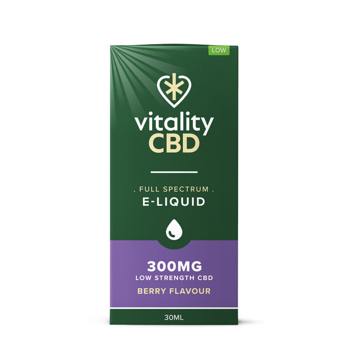 VitalityCBD - Full Spectrum CBD E-Liquid - Berry 300mg