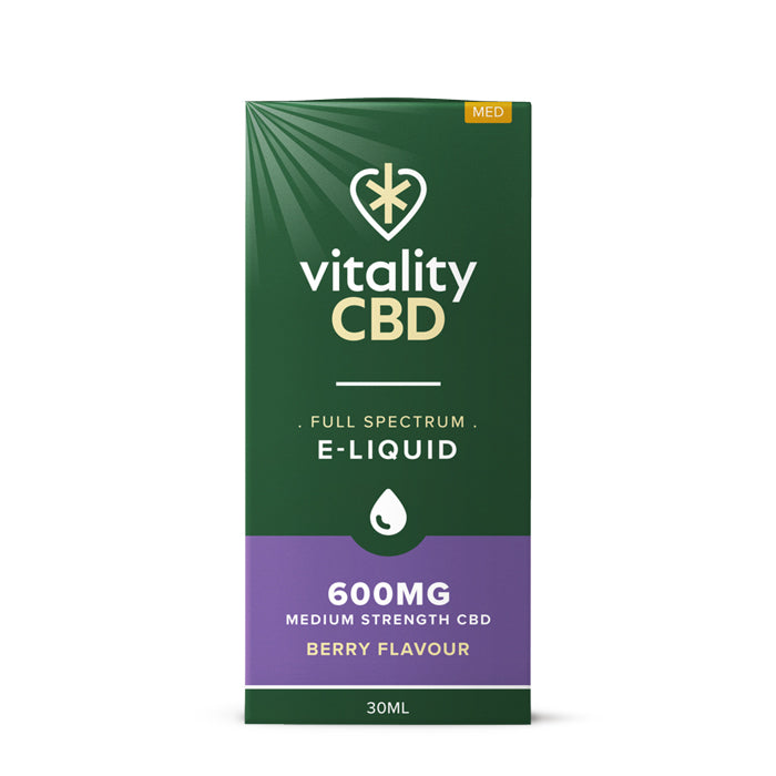 VitalityCBD - Full Spectrum CBD E-Liquid - Berry 600mg