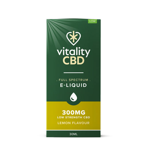 VitalityCBD - Full Spectrum CBD E-Liquid - Lemon 300mg