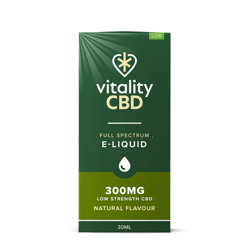 VitalityCBD - Full Spectrum CBD E-Liquid - Natural 300mg
