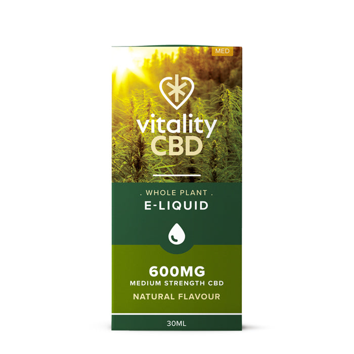 Vitality CBD - Whole Plant 30ml E-Liquid 600mg