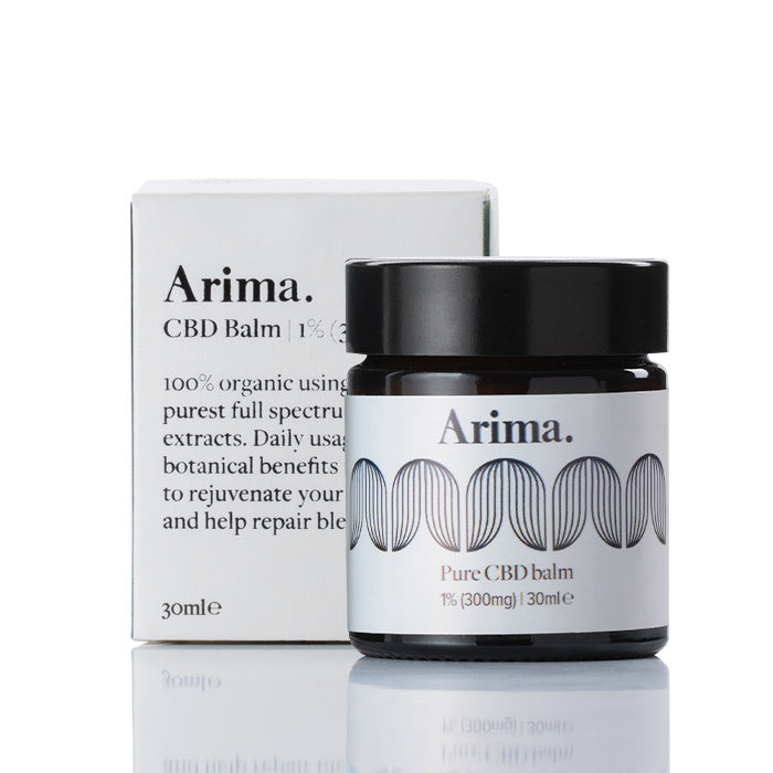 Arima CBD - Pure 300mg CBD 30ml Balm with packaging