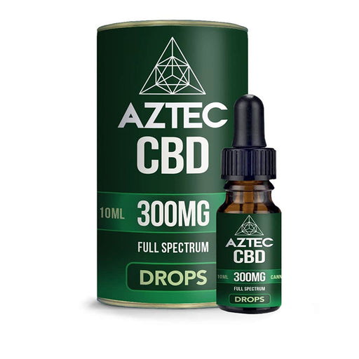 Aztec - Full Spectrum CBD Oil Drops - 300mg