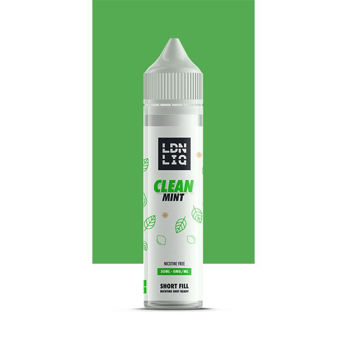 LDN LIQ Clean Mint 50ml Short Fill E-Liquid