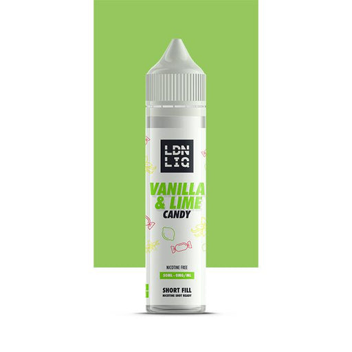 LDN LIQ Vanilla & Lime Candy 50ml Short Fill E-Liquid